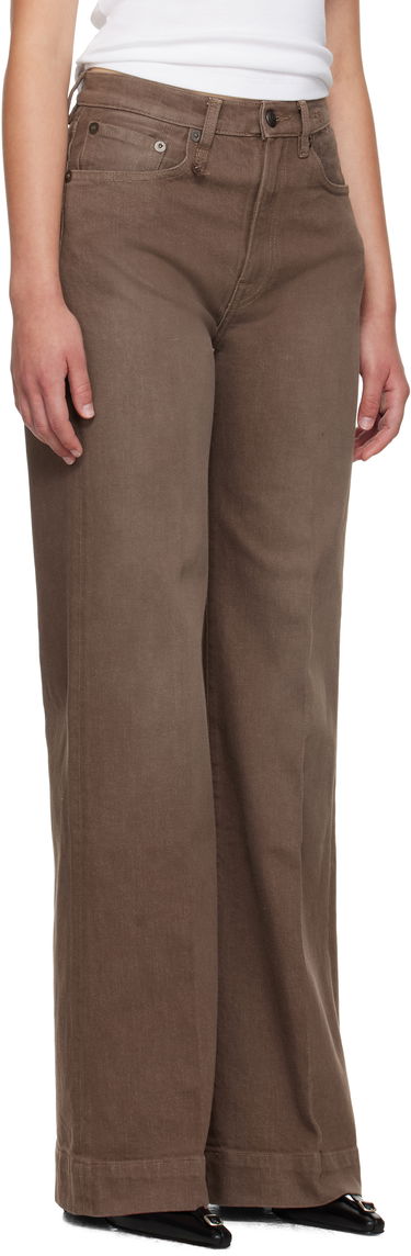 Kavbojke R13 R13 Flared Jeans Rjava | R13WD188-D331A, 1
