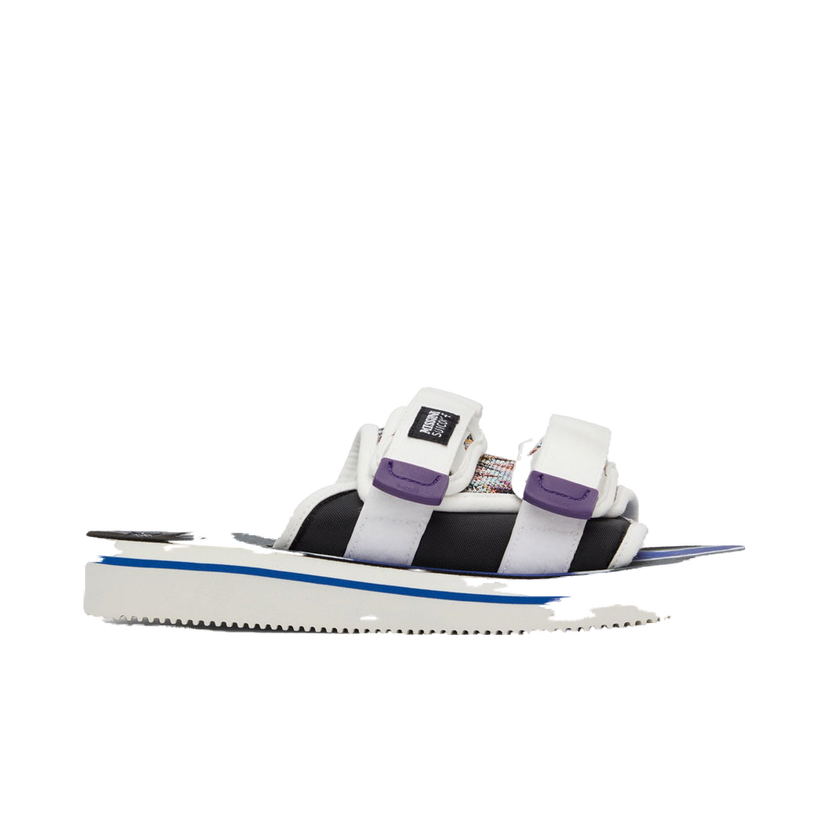 Superge in čevlji SUICOKE Missoni Edition Moto Slides Bela | OG-056MSN-VAR2 / MOTO-MSN-VAR2