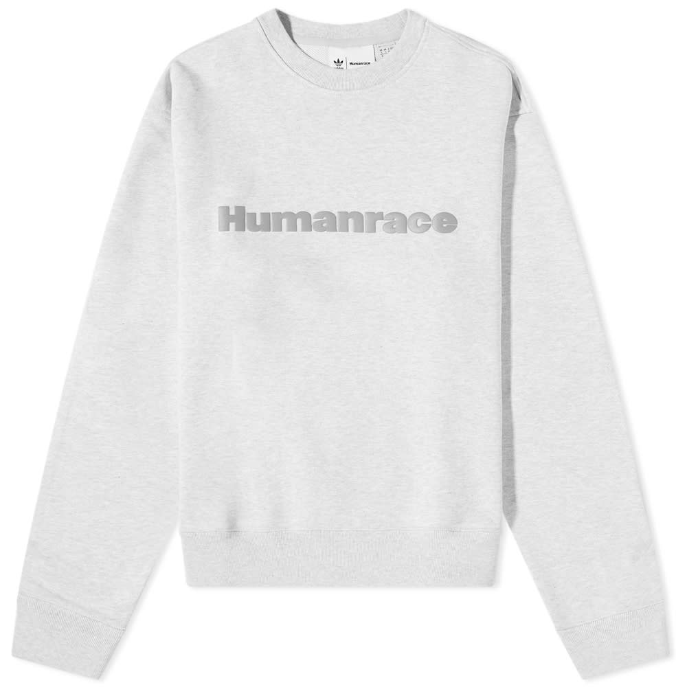 Pulover adidas Originals Pharrell Williams Humanrace Crew Sweat Siva | HI5543, 0