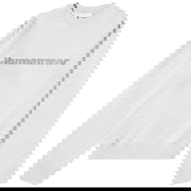 Pulover adidas Originals Pharrell Williams Humanrace Crew Sweat Siva | HI5543, 0