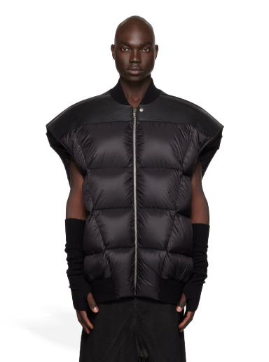 Telovnik Rick Owens Jumbo Flight Down Vest Črna | RR02C7715 LGENP3
