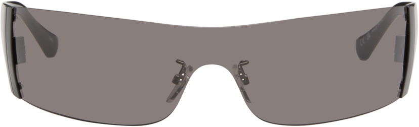 Sončna očala Courrèges Courrèges Vision 02 Shield Sunglasses Siva | 424ALU016AC0006