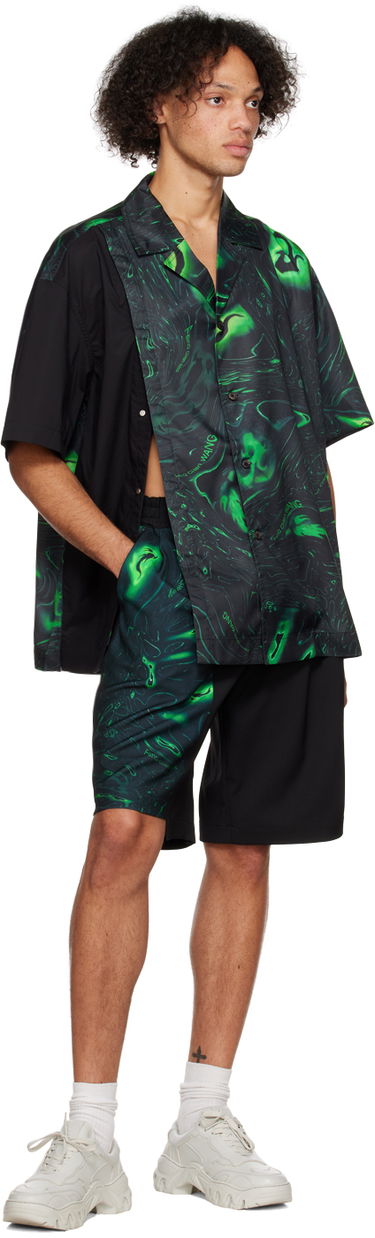 Kratke hlače Feng Chen Wang Feng Chen Wang Lacquerware Shorts Črna | FUF14ST01, 3