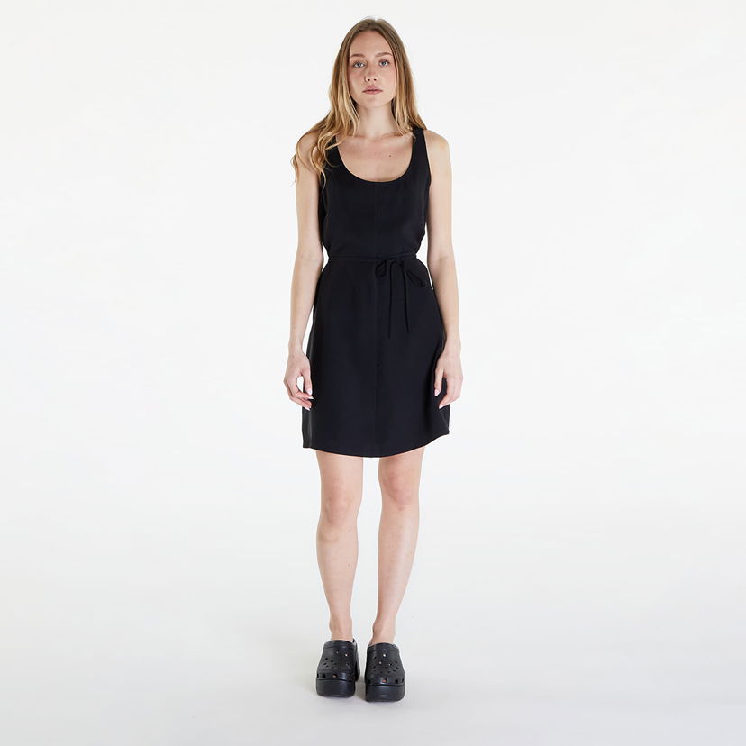 Obleke CALVIN KLEIN Jeans Tie Waisted Day Dress Black Črna | J20J223320 BEH