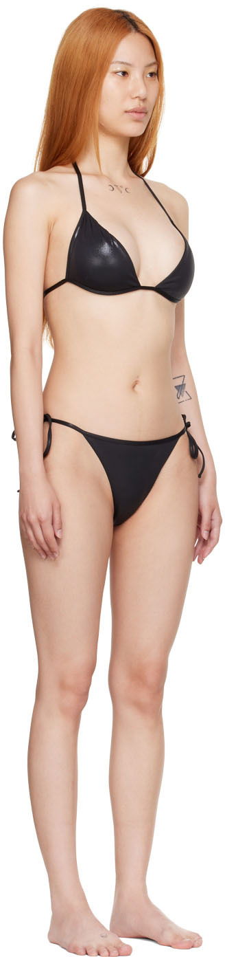 Kopalke The Attico The Attico Triangle Bikini Črna | 223WBB53 E052, 1