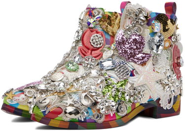 Oblačila Comme des Garçons Comme des Garçons Kids Love Gaite Edition Embellished Chelsea Boots Večbarvna | GM-K101-001, 4
