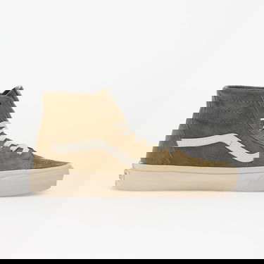 Superge in čevlji Vans SK8-Hi Tapered Pig Suede Zelena | VN000DCFEMF1, 2