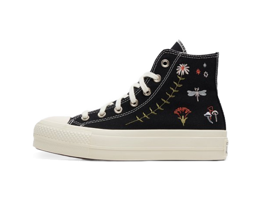 Superge in čevlji Converse Chuck Taylor Hi Lift "Black" W Črna | A07110C