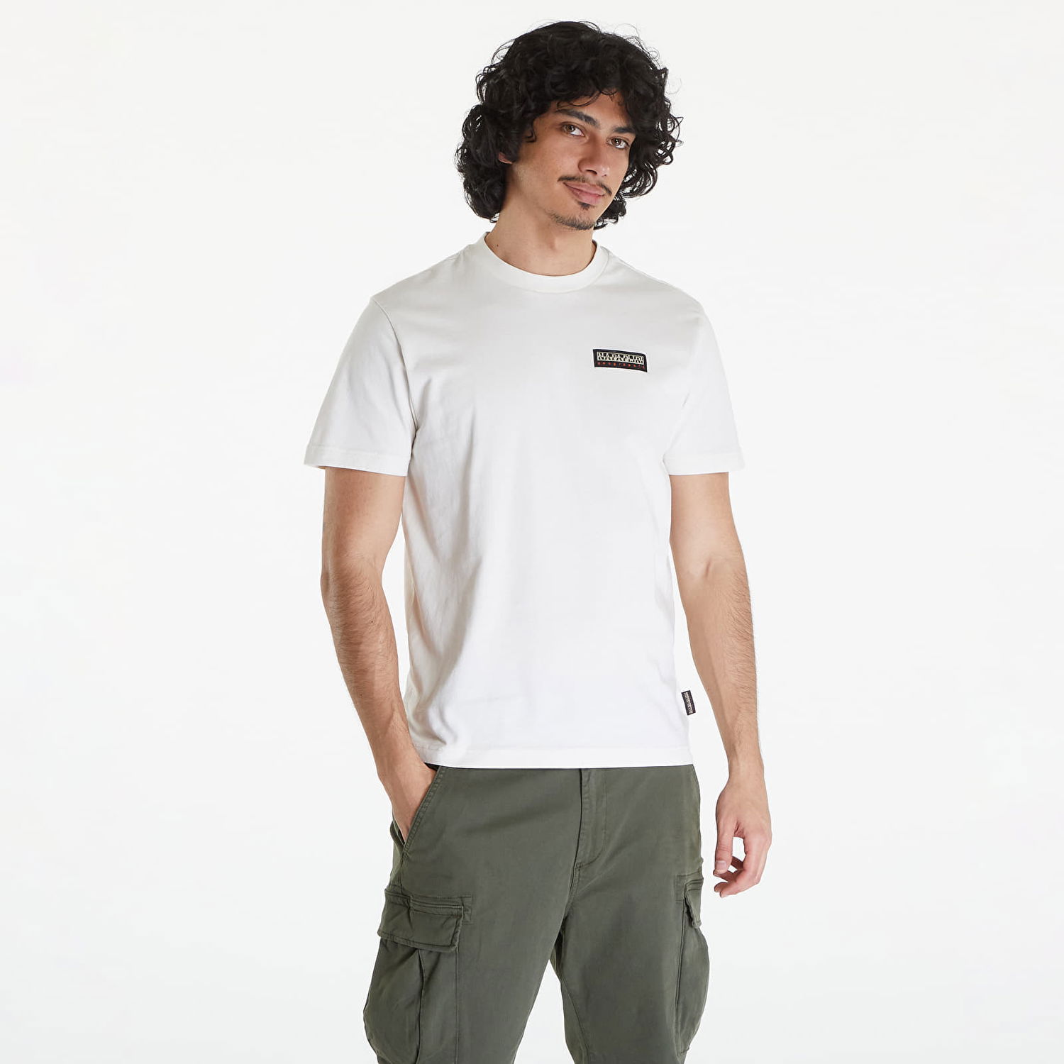 Majica Napapijri S-Iaato Tee Beige Bež | NP0A4HFZN1A1, 0