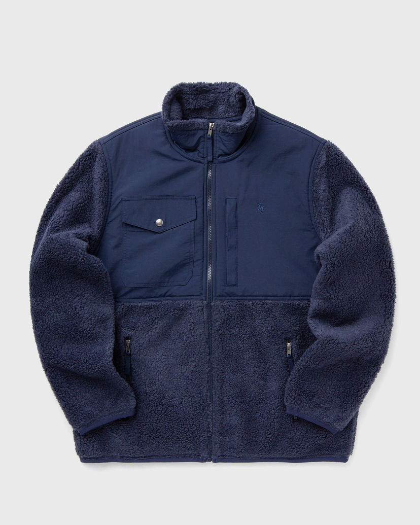 Jakna Polo by Ralph Lauren Half-Zips Fleece Jacket Modra | 710850412018