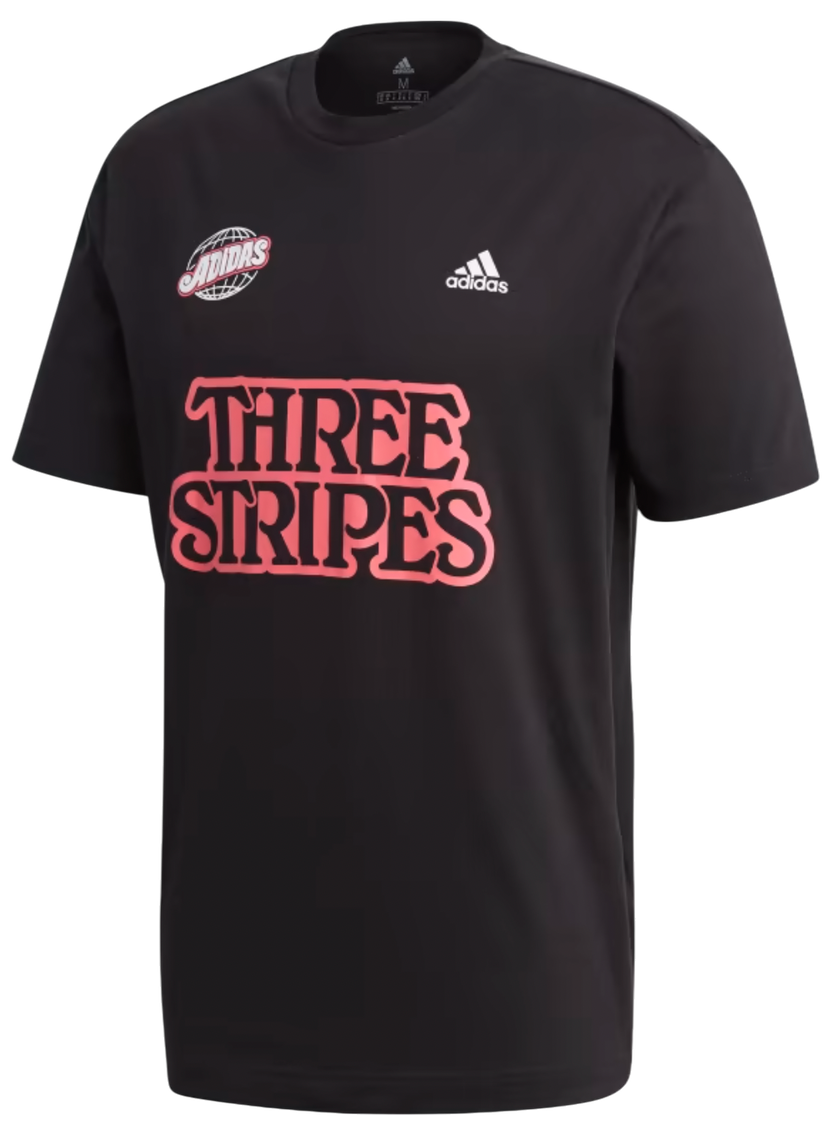 Majica adidas Performance Sportswear Athletics Lucky 8 Graphic T-Shirt Črna | ge4653
