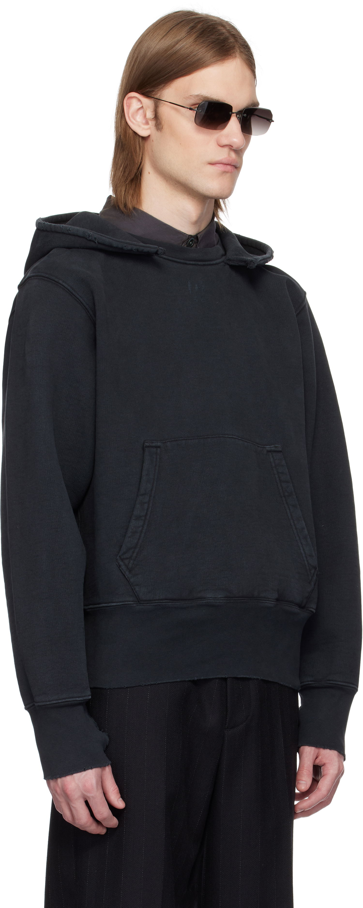 Pulover OUR LEGACY Our Legacy Relic Hoodie Črna | M2256RPB, 1