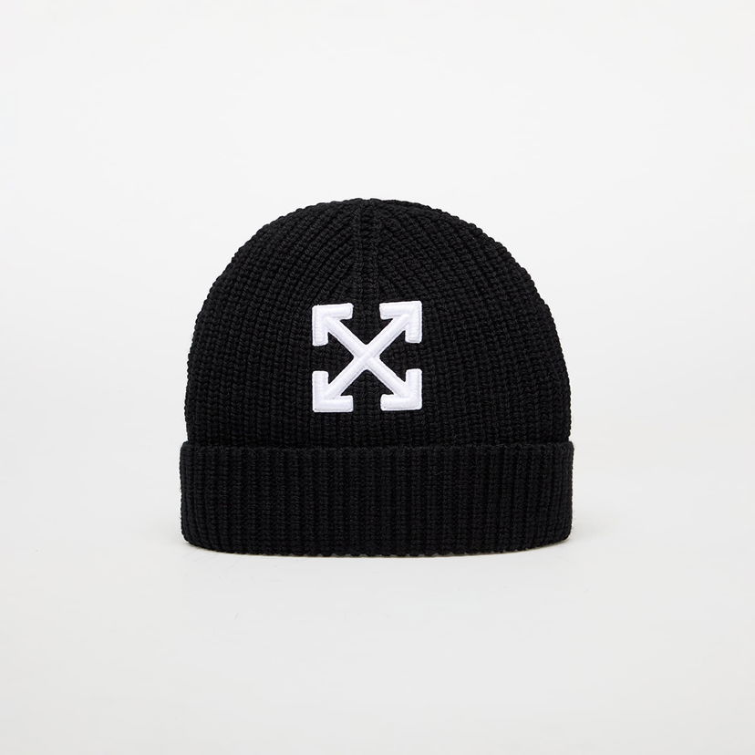 Beanie Off-White Arrow Classic Beanie Črna | OMLC041C99KNI0051001