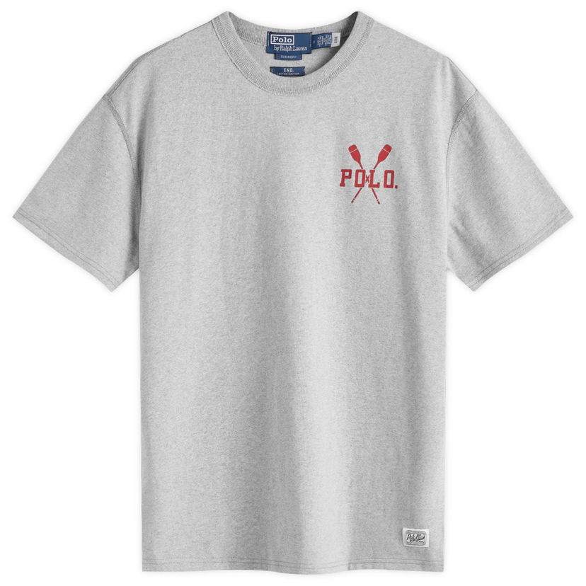 Majica Polo by Ralph Lauren END. x Sporting Goods T-Shirt Siva | 710945120001