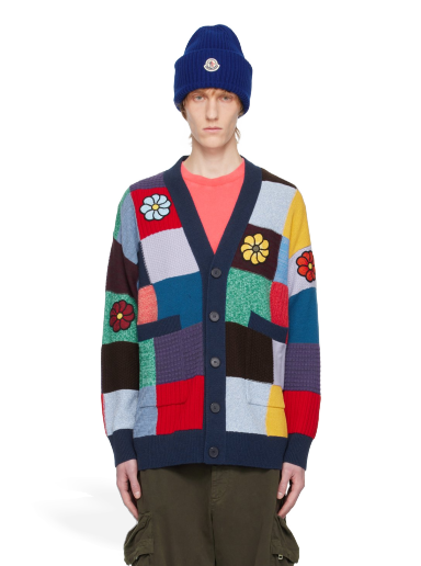 Pleteni pulover Moncler X JW Anderson Patchwork Večbarvna | I109E9B00001M2726