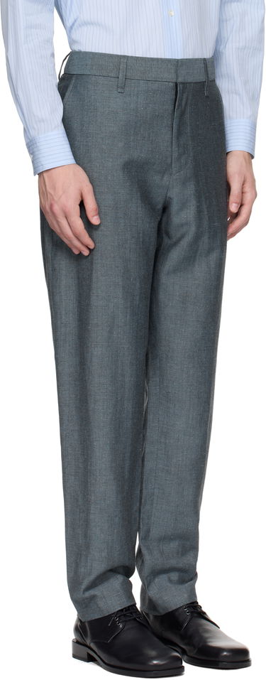 Hlače rag & bone rag & bone Evan Wool-Blend Trousers Siva | MBW25P7011DGML, 1