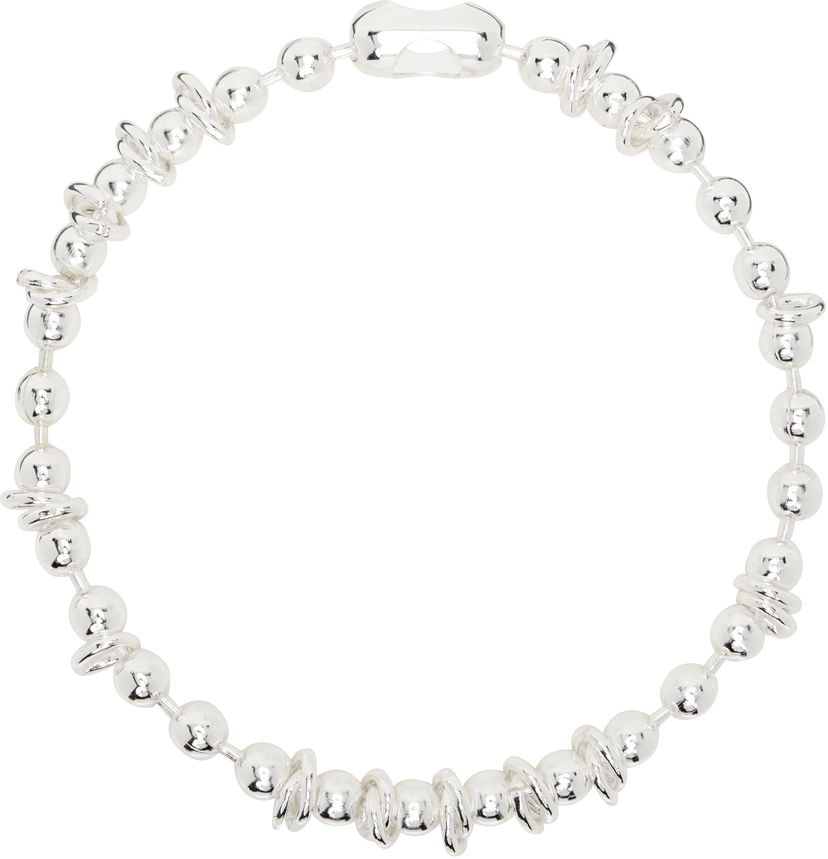 Ogrlica MARTINE ALI Martine Ali Spar Ball Chain Necklace Kovinski | MASS25012-HS