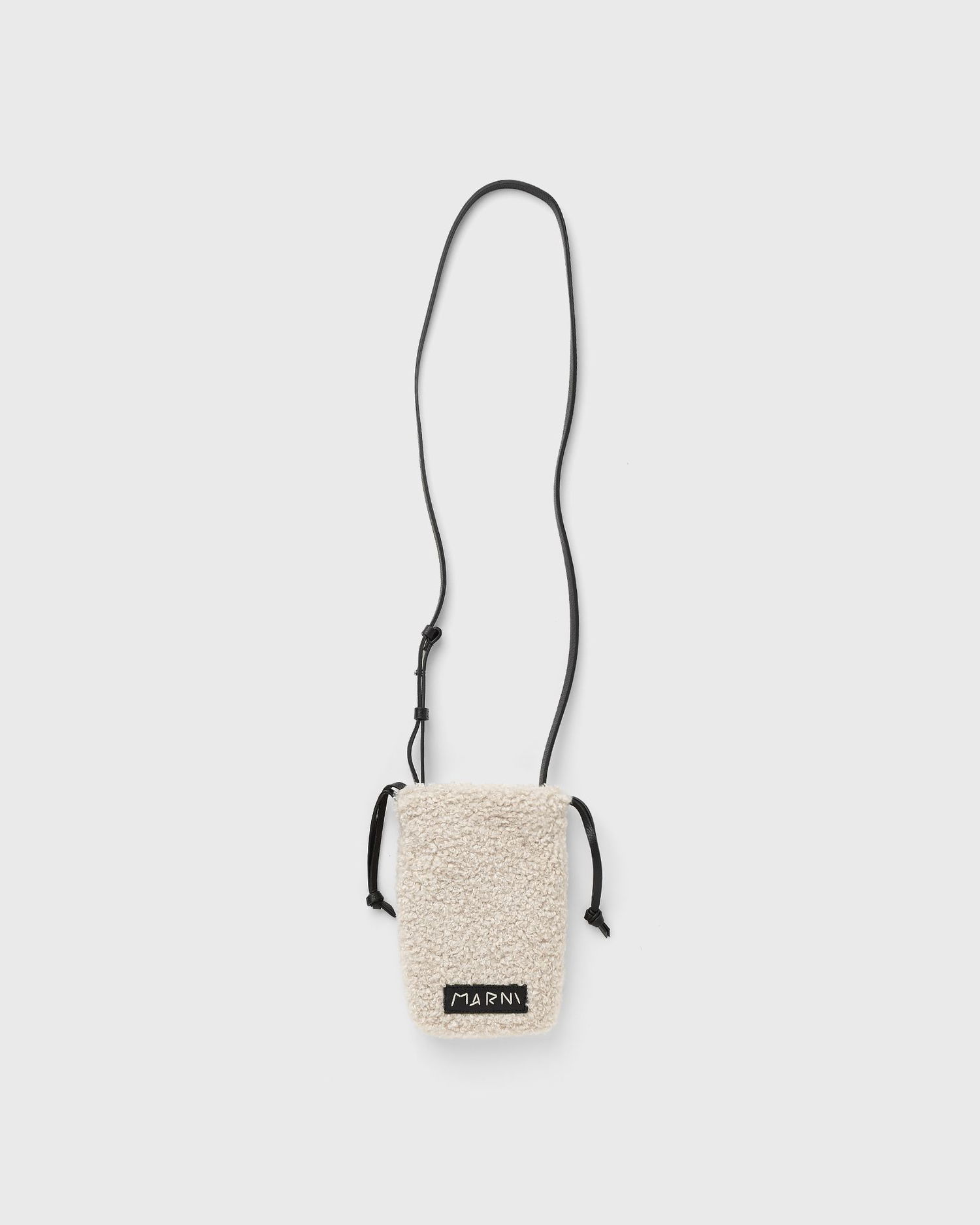 Torba za čez ramo Marni Sherpa Crossbody Phone Case Bež | TEMI0022Q2-00W11, 0