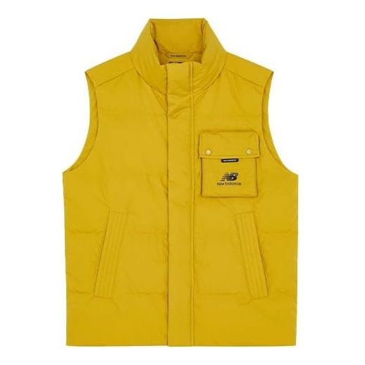 Telovnik New Balance Windproof Puffer Vest Rumena | AMV14310-MSU
