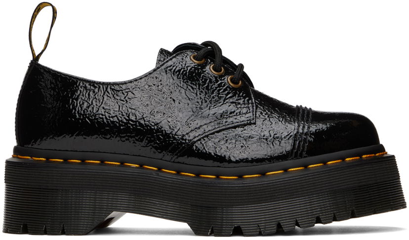 Superge in čevlji Dr. Martens Quad 1461 Platform Derbys Črna | 27716001