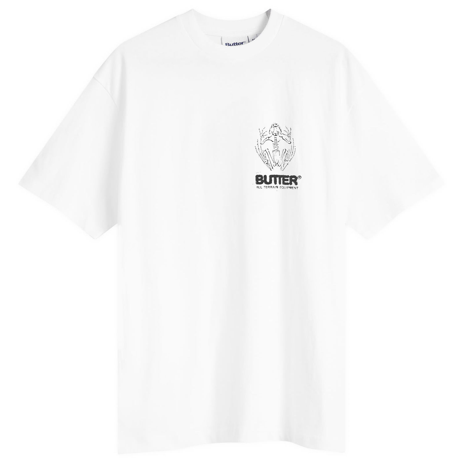 Majica Butter Goods Fossil Graphic Tee, Size Large Bela | BG252113-WHT, 0