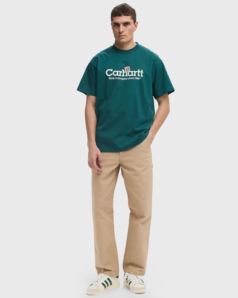 Majica Carhartt WIP Script Label Short Sleeve T-Shirt Zelena | I034421_2M1_XX