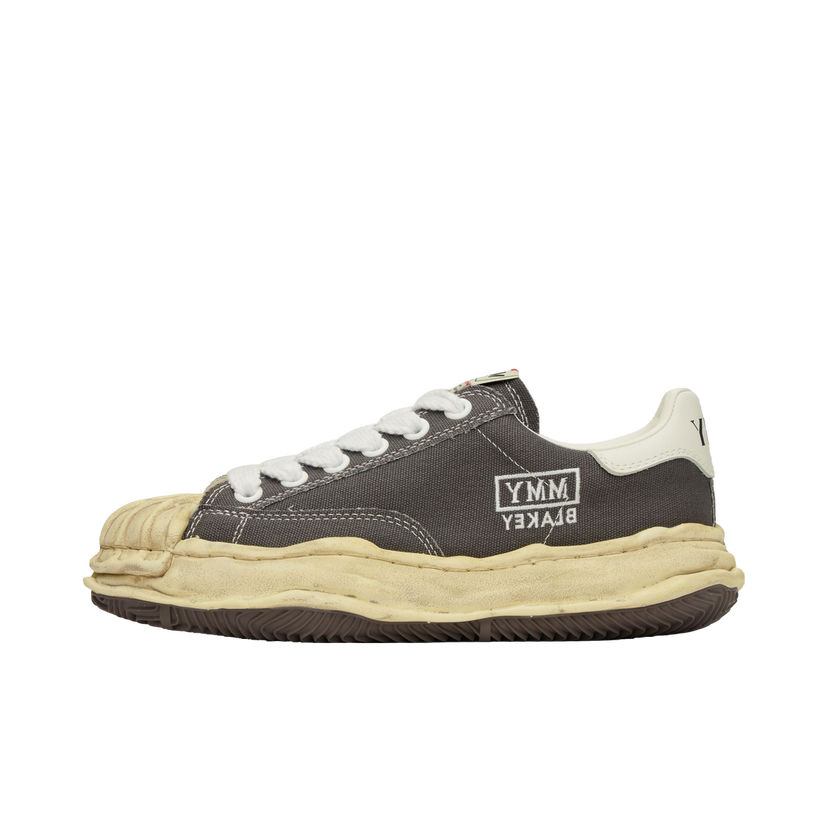 Superge in čevlji Maison MIHARA YASUHIRO Blakey OG Dyed Sole Canvas Low-Top Siva | A13FW728