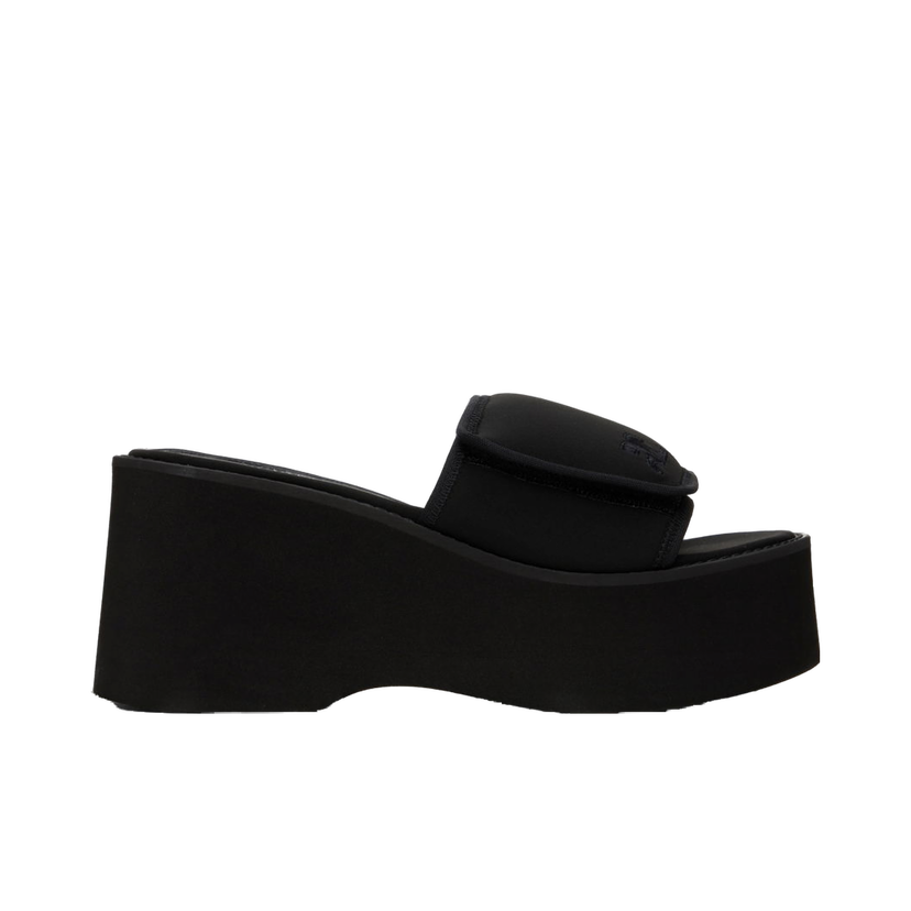 Superge in čevlji Courrèges Scuba Wave Platform Sandals Črna | 124SSD007NE0005