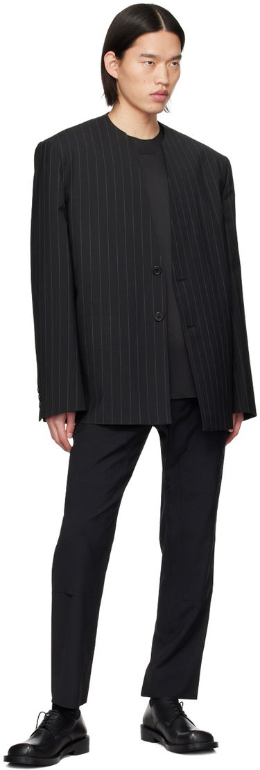 Majica brez rokavov We11done We11done Tie Embossed Tank Top Črna | WD-BL1-24-125-M-BK, 3