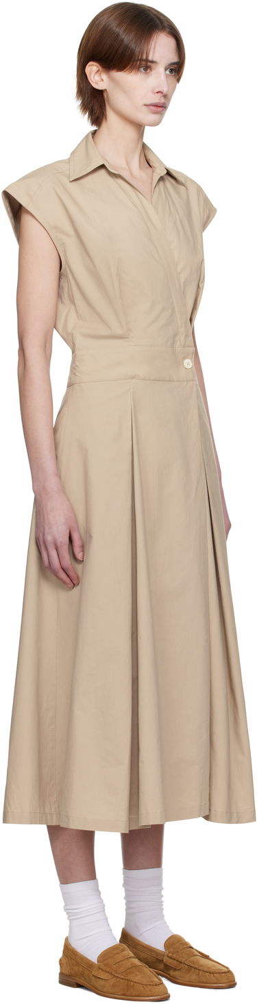 Obleke A.P.C. A.P.C. Athena Midi Dress Črna | COEVD-F35149, 4