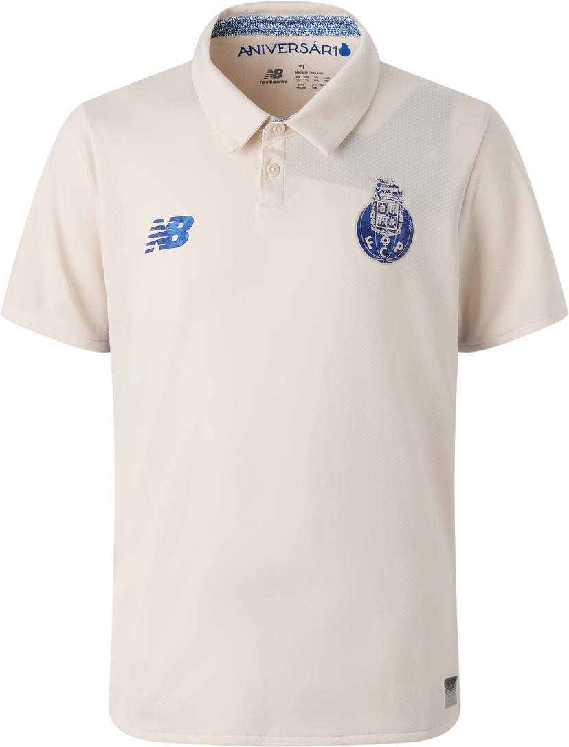 Dres New Balance FC Porto 3rd Jersey 2025/26 Kids Bež | jt230493-thd