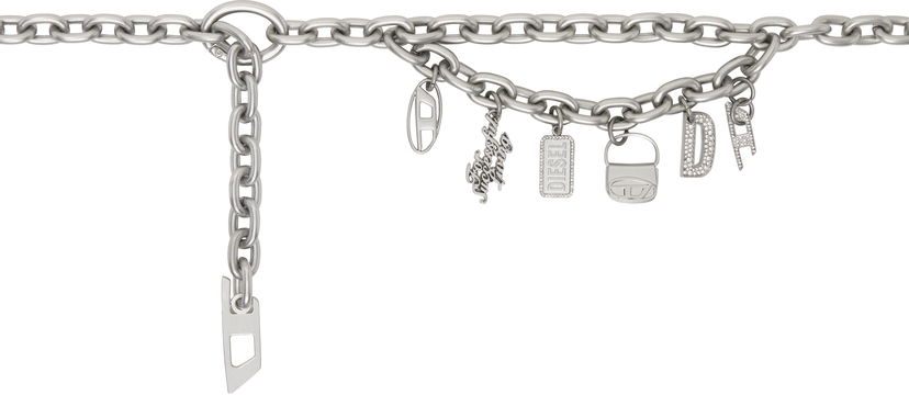 Ogrlica Diesel Hoshi Edition Multicharm Chain Belt Kovinski | X10248 PR581