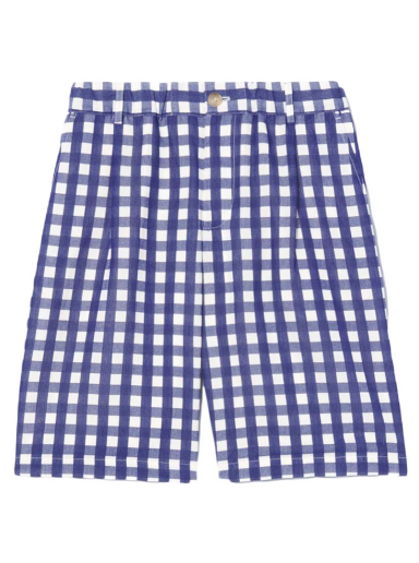 Kratke hlače Jacquemus Le Gelati Pleated Mornarica | 225PA009-1005 3AP