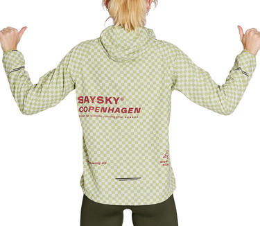 Vetrovka Saysky Saysky Checker Pace Hooded Jacket Zelena | nwrja21c1034, 1