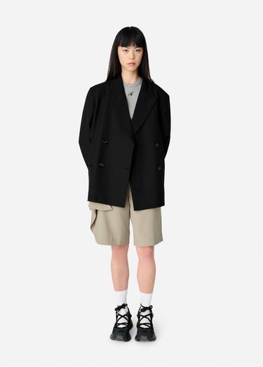 Kratke hlače AXEL ARIGATO Beige Asymmetrical Shorts Bež | A3057002, 4