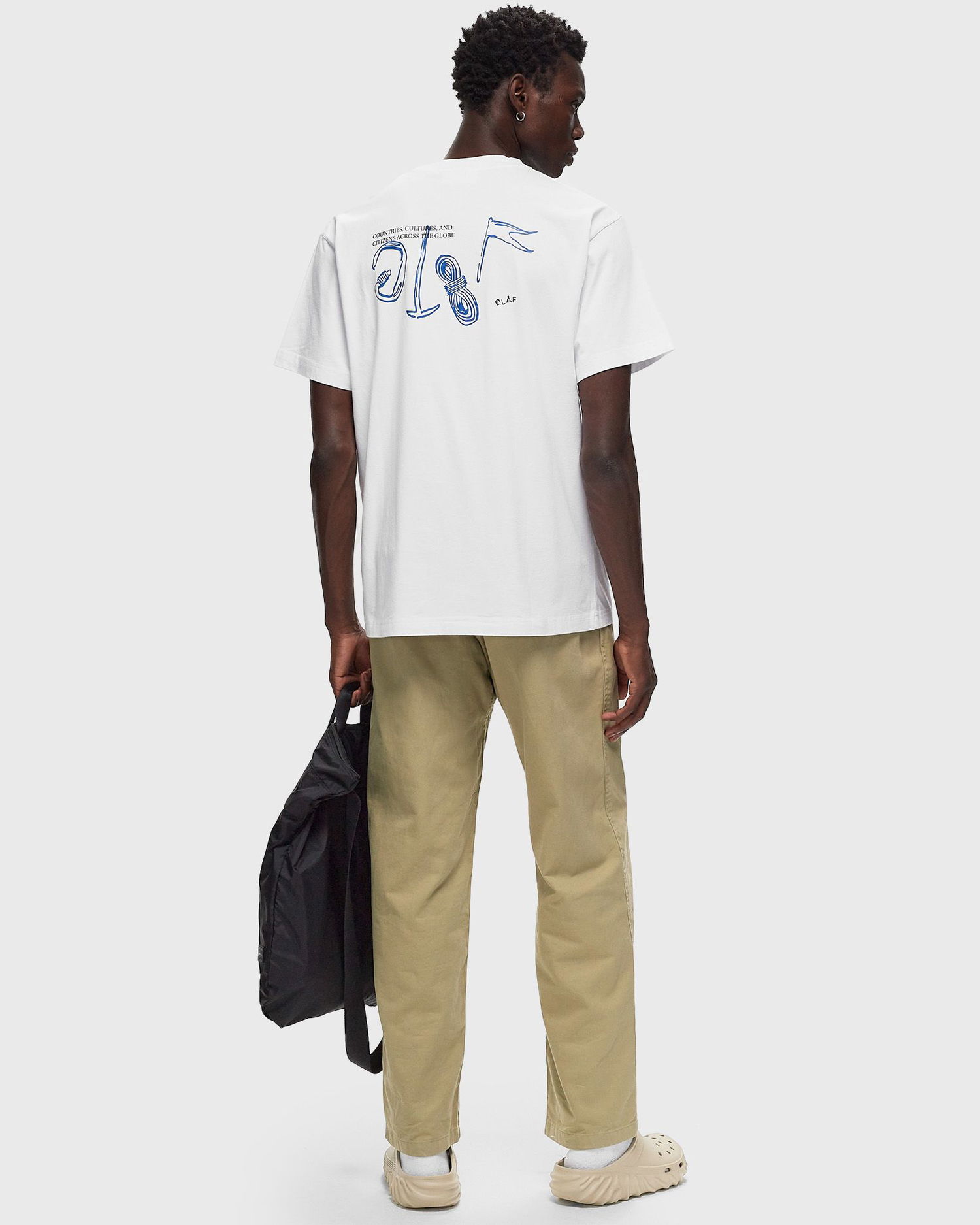 Majica ØLÅF GADGET TEE Bela | M180110-OPTICAL-WHITE, 1