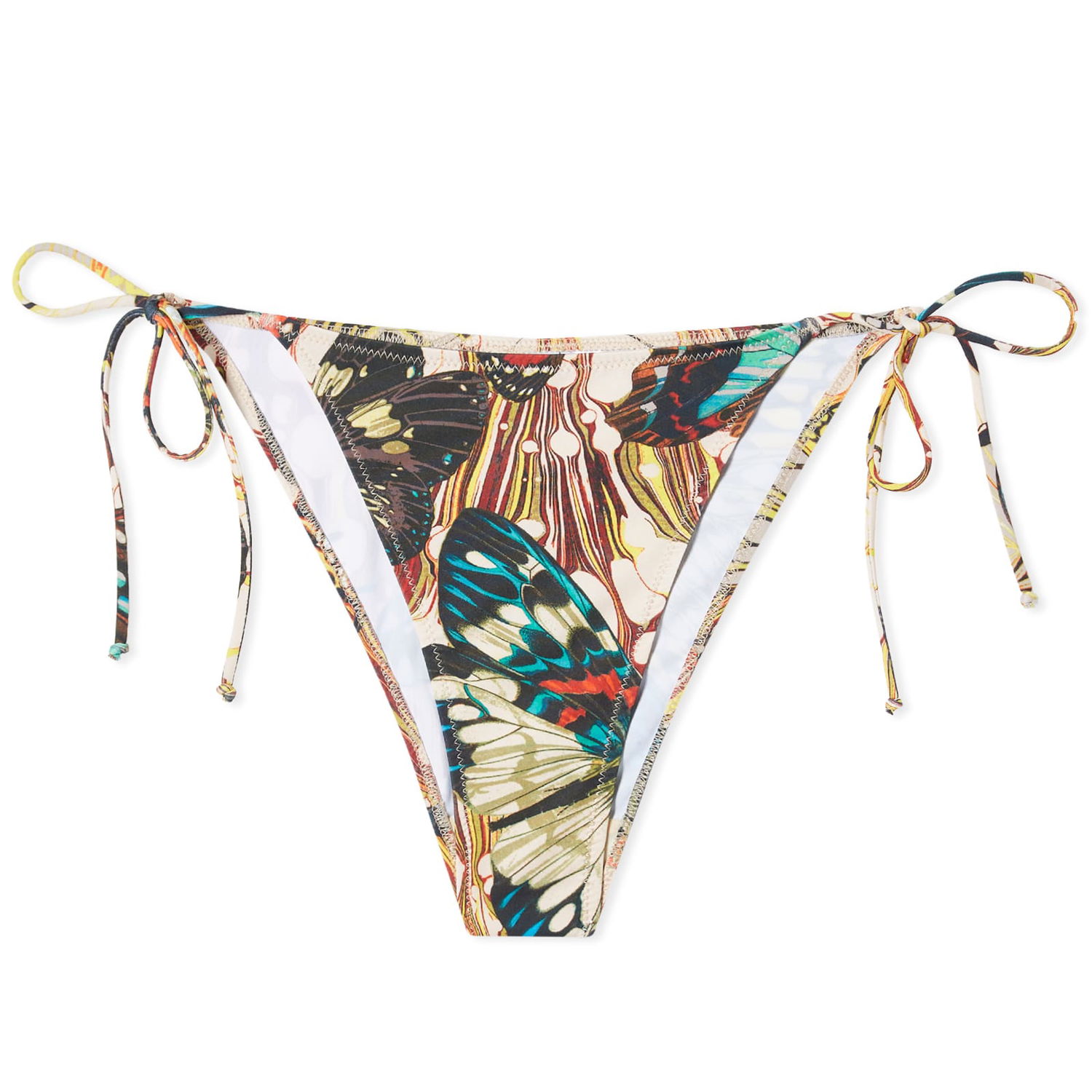 Kopalke Jean Paul Gaultier Butterfly Print Bikini Bottoms Večbarvna | 24-25-F-SV032-J538-1090, 1