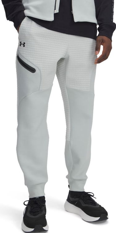 Trenirka Under Armour Unstoppable Fleece Grid Joggers Siva | 1386544-377, 0
