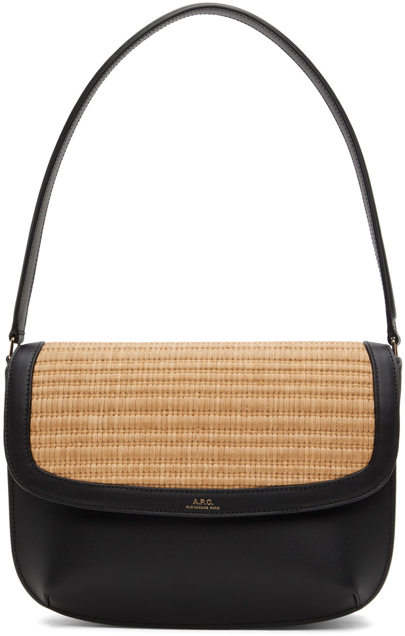Torba za čez ramo A.P.C. Sarah Shoulder Bag Črna | RAAAG-F61526