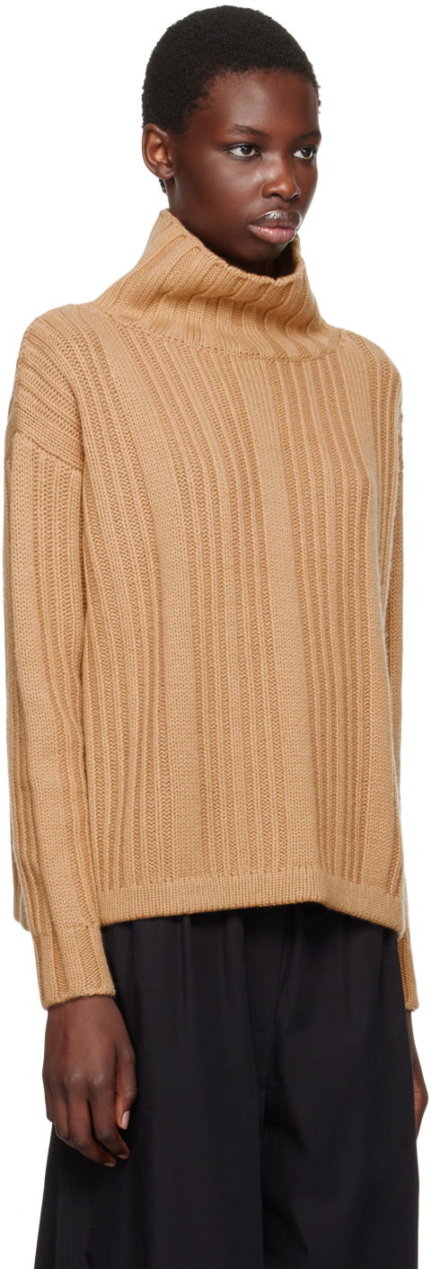 Pleteni pulover Max Mara Max Mara Vitalba Turtleneck Sweater Rjava | 2421366012600 MM12037, 1