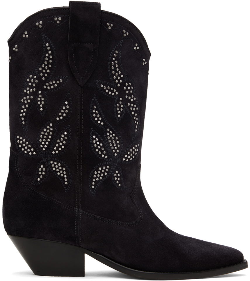 Superge in čevlji ISABEL MARANT Duerto Boots Črna | BO0003FA-B3A32S, 0