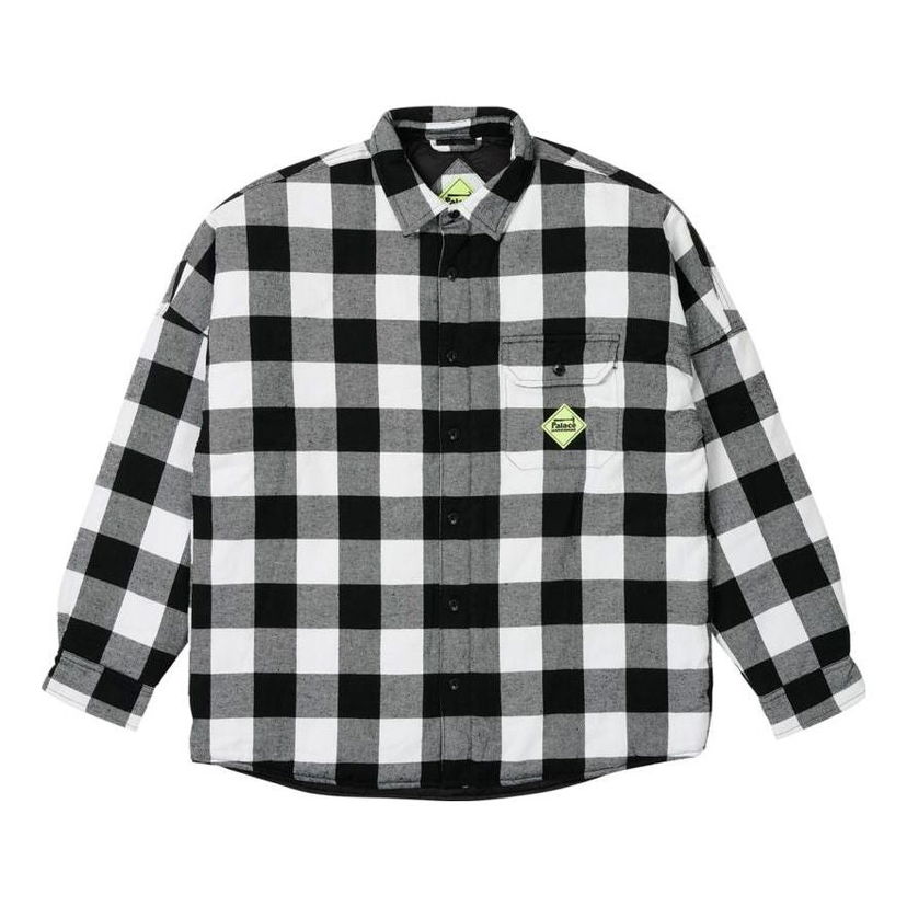 Srajce Palace Insulated Checkered Shirt Črna | P25SHT045