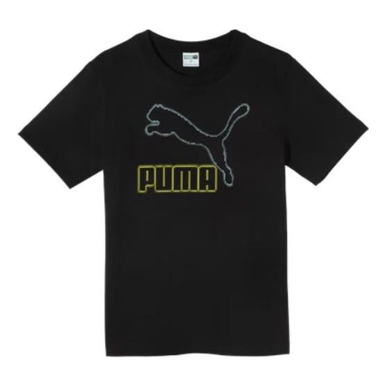 Majica Puma Essentials Logo Graphic Tee Črna | 628038-01