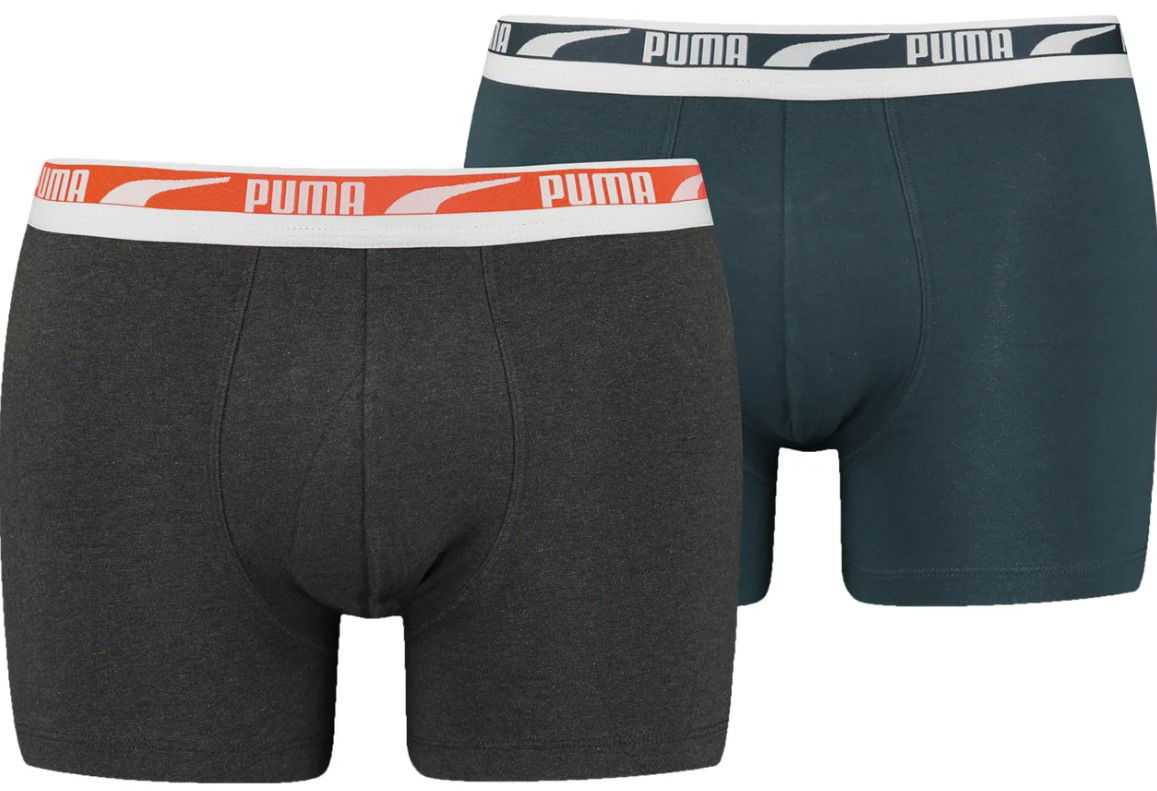 Spodnje perilo in nogavice Puma Boxerky Multi Logo Črna | 701221416-005, 0