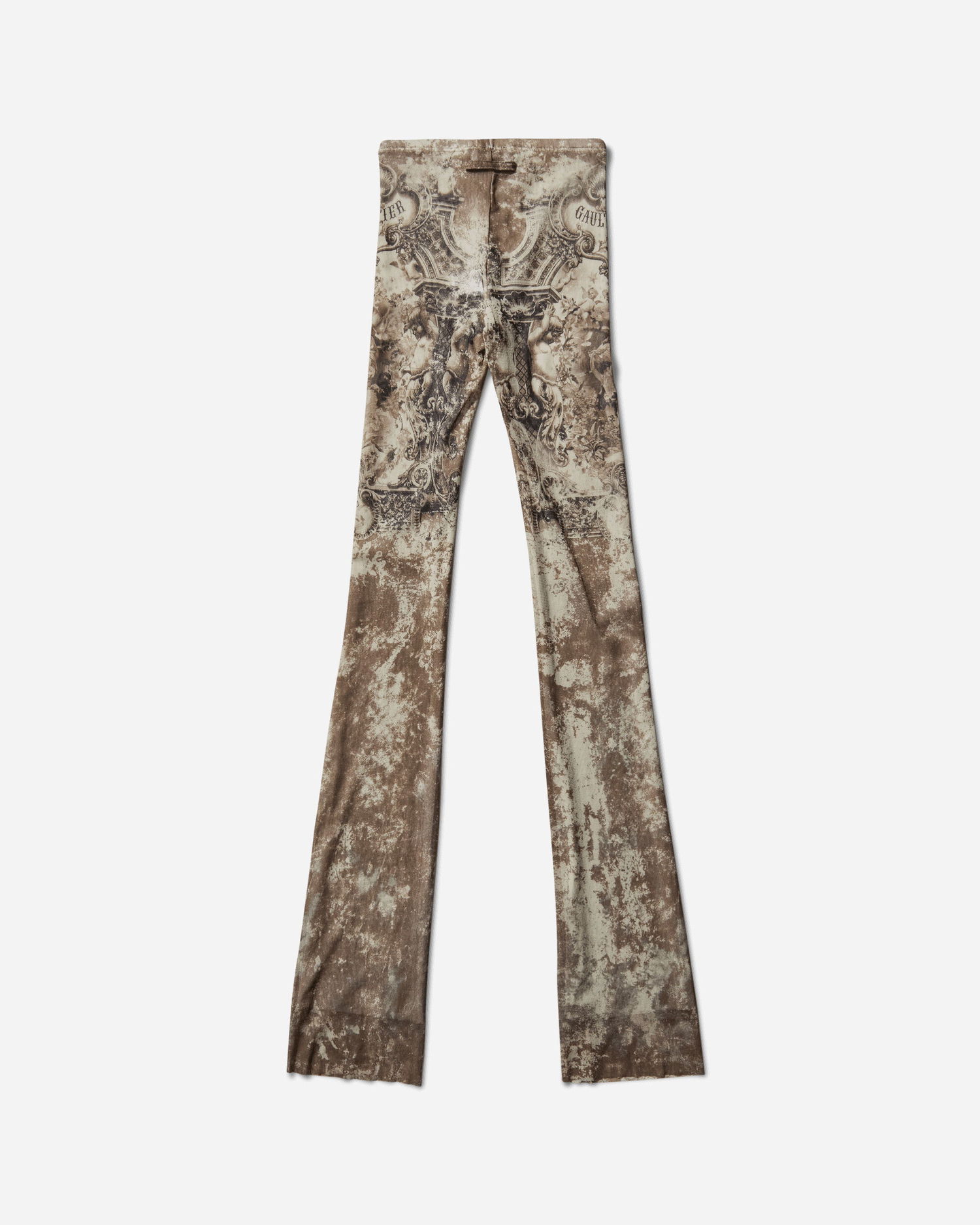 Hlače Jean Paul Gaultier Medaillon Flare Pants Rjava | 2503WTR016M006 P6965, 0