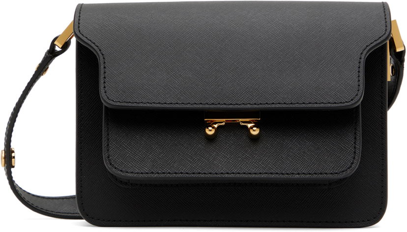 Torba za čez ramo Marni Mini Trunk Bag Črna | SBMPS01U07 LV520