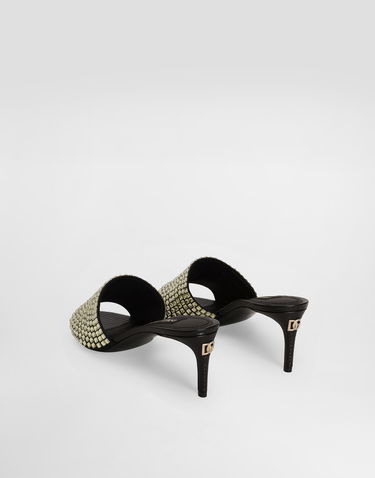 Superge in čevlji Dolce & Gabbana Calfskin Sandals Večbarvna | CR1769A6A028E831, 2