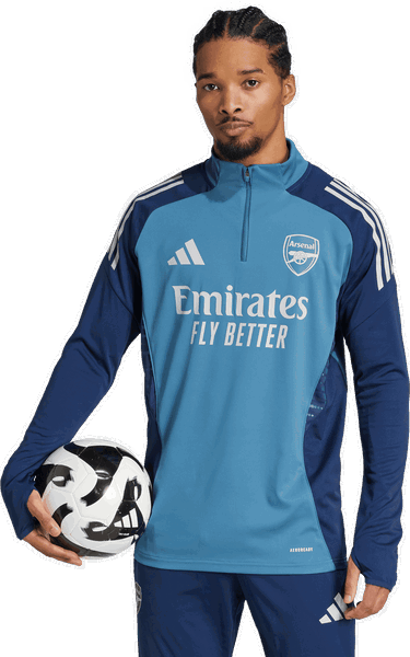 Majica adidas Originals Arsenal AFC TR TOP 2025/26 Long Sleeve Training Top Modra | jj1815, 2