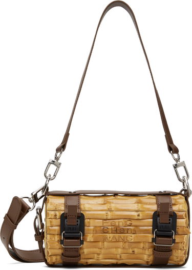Torbica Feng Chen Wang Feng Chen Wang Cylinder Bamboo Bag Rumena | FENG19AC10B, 0