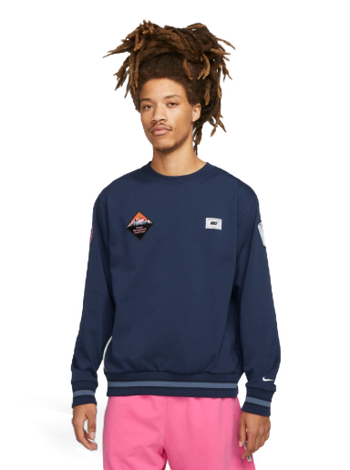 Pulover Nike Dri-FIT Standard Issue Mornarica | DX0446-410
